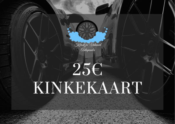 Kiired ja Vahused Kinkekaart 25€